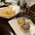 酒菜屋 ながれ - いわしの梅肉はさみ揚げ