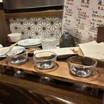 酒菜屋 ながれ - 左から、クラッシック、にこまる、青天