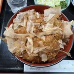 とんかつのつかさ - たれかつ丼(ヒレ) ライス｢多め｣ (引き)