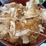 とんかつのつかさ - たれかつ丼(ヒレ) ライス｢多め｣ (接写)