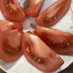 大倉山もつ肉店 - 冷しトマト