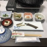 えびや旅館 - 山菜がいろいろ♪おつまみに楽しみました