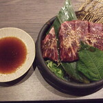 厳選牛 焼肉食べ放題 味祭王国 - ミスジステーキ