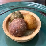 고토 카페 - かんころ餅タルト 