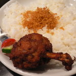 gopのアナグラ - ライス＋トッピングの原始肉（170円）