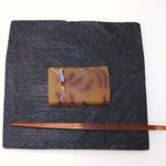 うおがし銘茶 銀座店 茶・銀座 - 寅年に虎やのトラ模様の羊羹