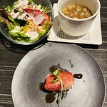黒毛和牛専門店 ステーキ＆肉寿司 きりしま牧場 - 