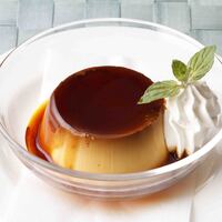 手作りカスタードプリン