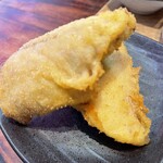 あじフライ食堂かば - おかわりあじフライ