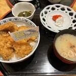 長三郎鮨 - ブリカツ丼定食