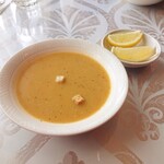 ムラート - 【スペシャルケバブランチ】チョルバ（赤レンズ豆のスープ）