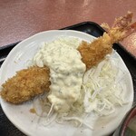 三洋食堂 - 大海老フライ