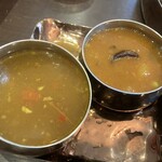 MAK's Dining - ラッサムとサンバルお代わり