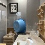 手打ち 蓮 - 麺打ち場