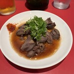 カドヤ食堂 - 名古屋コーチンのもつ煮(限定メニュー)