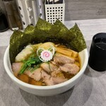 手打ち 蓮 - 醤油全部のせ
