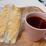 カスタード - たまごサンド