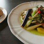 レストランシーサイド - 白身魚とムール貝のブルギニオン風