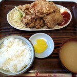 むつみ食堂 - からあげ（ケチャマヨ）定食＠968円
