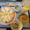 NaaaaN - Aセット（ハニーチーズナンに変更）マンゴーラッシー