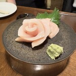 amacar - とりむねのお刺身