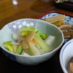 ペンション はなのや - うるいの酢味噌和え