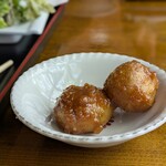 ペンション はなのや - 小芋のみそ炒め