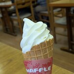 サンガ - プレミアム バニラ ソフトクリーム@600円