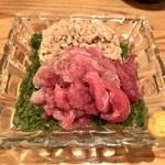 千ふく - スーパーねばねば(生のめかぶ、ひきわり納豆、鮪中落ち)