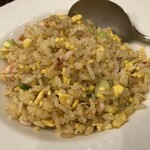 あかね家 - （静岡）〝旬”桜エビとアスパラガスの炒飯