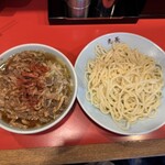 つけそば 丸長 - チャシューやさいつけそば(小鉢)1300円