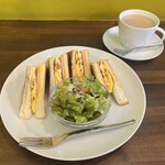 かどでcafe - チーズがとろけていて、絶妙に美味しいんです(o^^o)
