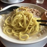 ラーメン 花木流味噌 - 中太ストレート麺