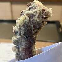 鎌倉 北じま - 佐島蛸天ぷら　柔らかくも蛸の食感残して軽くサクッと食べれてしまう　本日最も印象的な一品