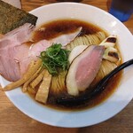 麺屋33 - 近江鴨と比内地鶏の中華蕎麦（醤油）（1200円）