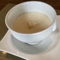 鳥居本 遊山 - 新玉ねぎのポタージュ