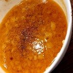 麺屋 真心 - 最後はスープ割にブラックペパー