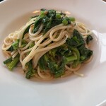 スガハラ - くきたち菜とアンチョビのペペロンチーノ