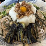 あんじん亭 - 磯香みぞれ納豆そば　大盛