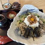 あんじん亭 - 磯香みぞれ納豆そば　大盛