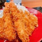 かつや - 料理写真:海老・ロースカツ定食