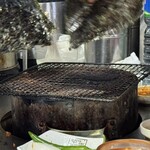백화양곱창 - その場で海苔を焼いて頂けます