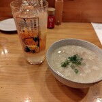 練馬 鳥長 新潟 - 〆の白湯ラーメン