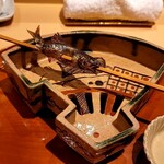 銀座 しのはら - 蓼酢つけず（生姜醤油）