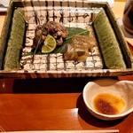 銀座 しのはら - 鼈の唐揚げとチリ酢