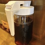 うなぎの豊川 - サービスの冷茶