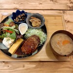 みたき茶屋 - ハンバーグプレート※ご飯付きます