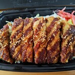 本家かまどや - みそメンチカツ丼  490円