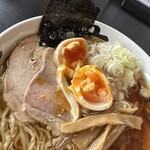 中華そば処 琴平荘 - 【中華そば（こってり）＝tp味付玉子×ネギ】