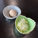 中華そば処 琴平荘 - 【tp味付玉子×ネギ】